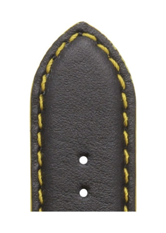 WATCH STRAP ROCHET NEPTUNE 22MM MATT CALF BLACK/YELLOW 7230891