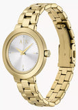 ARMANI EXCHANGE JACKIE SILVER DIAL YELLOW GOLD BRACELET AX5180
