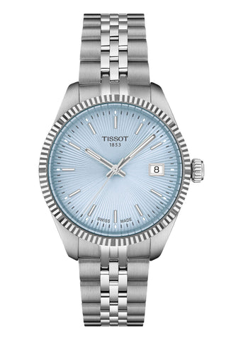 TISSOT SWISS BALLADE BLUE DIAL STAINLESS STEEL BRACELET T156-210-11-351-00