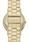 SKAGEN SIGNATUR BLUE DIAL GOLD BRACELET SKW6945