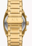 ARMANI EXCHANGE OLIVER CHRONOGRAPH GREEN DIAL GOLD BRACELET AX2822