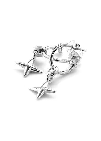 STOLEN GIRLFRIENDS CLUB NINJA STAR CLEAN ANCHOR EARRINGS JWL2-24-52