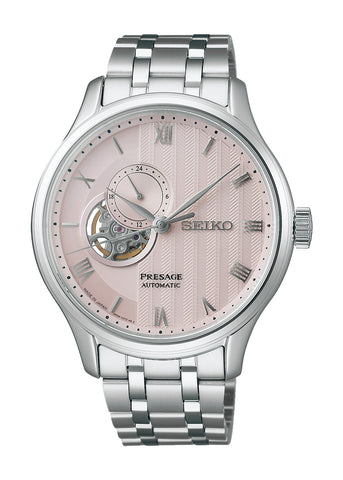 SEIKO PRESAGE AUTOMATIC OPEN HEART BALANCE JAPANESE GARDEN SSA465J