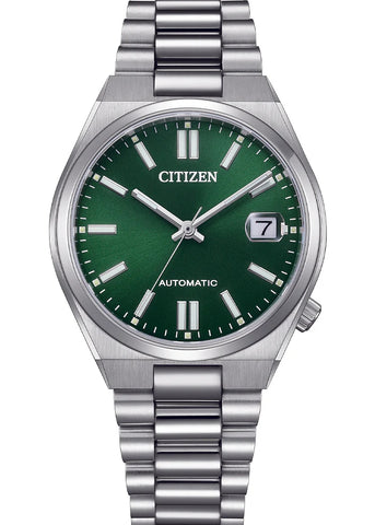 CITIZEN AUTOMATIC TSUYOSA GREEN DIAL STAINLESS STEEL NJ0200-50X