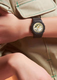 CASIO G-SHOCK DUO SLIM SMALL SIZE SUNSET DIAL BLACK RESIN GMAP2100SG-1A