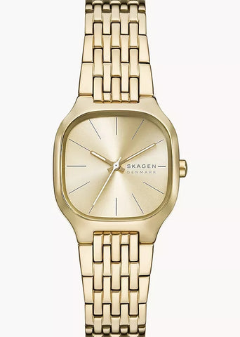 SKAGEN MELLEM LILLE GOLD DIAL GOLD BRACELET SKW3162