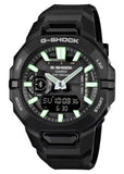 CASIO G-SHOCK ANALOGUE / DIGITAL G-SQUAD BLACK RESIN BAND GBA950-1A