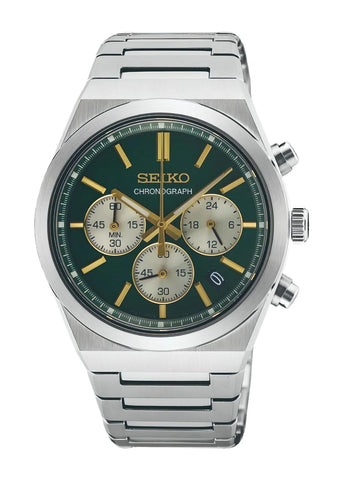 SEIKO CONCEPTUAL CHRONOGRAPH GREEN DIAL STAINLESS STEEL SSB461P