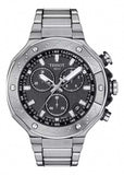 TISSOT SWISS T-RACE CHRONOGRAPH BLACK DIAL STAINLESS STEEL T141-417-11-051-01