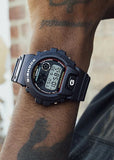 CASIO G-SHOCK DIGITAL REVIVAL BLACK RESIN BAND DW6900RL-1D