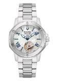 BULOVA LADIES MARINE STAR AUTOMATIC STAINLESS STEEL 96L326