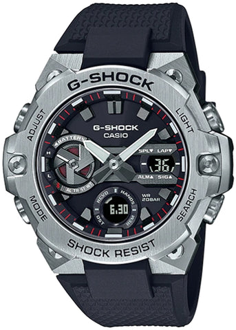 CASIO G-SHOCK G-STEEL DUO CARBON CORE CONNECT SOLAR GSTB400-1A