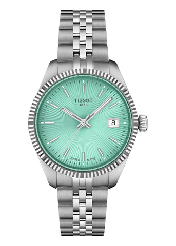 TISSOT SWISS BALLADE MINT DIAL STAINLESS STEEL BRACELET T156-210-11-091-00