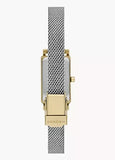 SKAGEN HAGEN MICRO WHITE DIAL GOLD CASE MESH BRACELET SKW3147