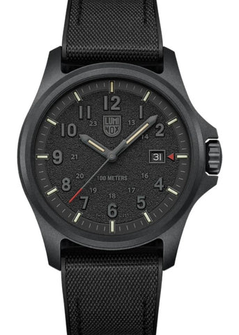 LUMINOX ATACAMA FIELD BLACK DIAL BLACK TEXTURE BAND XL.1961
