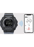 CASIO G-SHOCK G-SQUAD DIGITAL STEP TRACKER MID SIZE BLACK GMDB300-1D