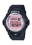 CASIO BABY-G DIGITAL PINK DIAL MATT BLACK BAND BG169U-1C
