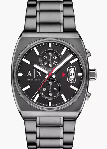 ARMANI EXCHANGE OLIVER CHRONOGRAPH BLACK DIAL GUNMETAL AX2823