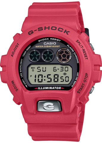 CASIO G-SHOCK DIGITAL 30TH ANNIVERSARY RED RESIN BAND DW6900TR-4D