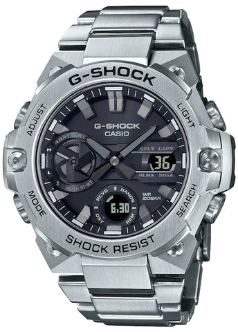 CASIO G-SHOCK G-STEEL DUO CARBON CORE CONNECT SOLAR GSTB400D-1A