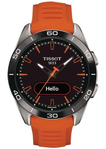 T153-420-47-051-02 TISSOT SWISS T-TOUCH CONNECT SPORT SOLAR ORANGE