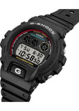CASIO G-SHOCK DIGITAL REVIVAL BLACK RESIN BAND DW6900RL-1D