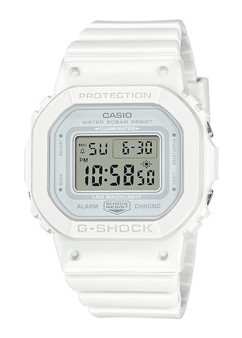CASIO G-SHOCK WOMEN DIGITAL WHITE RESIN BAND GMDS5600BA-7D