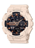 CASIO G-SHOCK DUO PINK RESIN BAND GMAS140M-4A