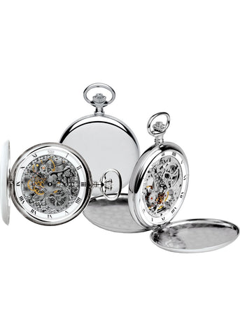 ROYAL LONDON POCKET WATCH MECHANICAL SILVER 90016.01