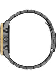 CITIZEN GENTS ECO DRIVE CHRONOGRAPH BLACK STAINLESS CA4556-89E