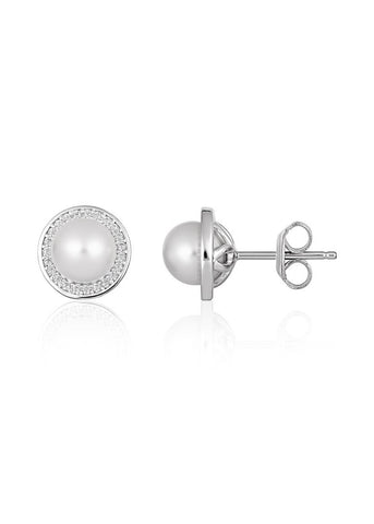 GEORGINI HEIRLOOM ALWAYS EARRINGS SILVER IE958W