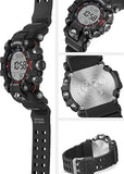 CASIO G-SHOCK MUDMAN TRIPLE SENSOR SOLAR BLACK RESIN BAND GW9500-1D