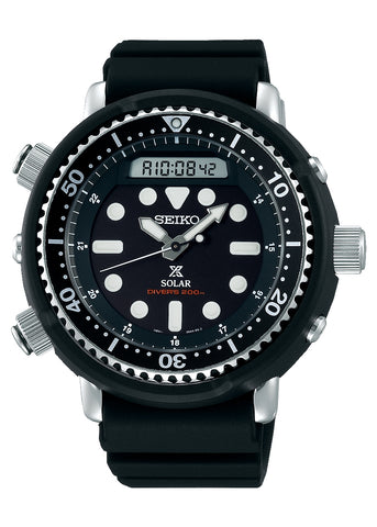 SEIKO PROSPEX SOLAR DIVERS RUBBER STRP (ARNIE) SNJ025P