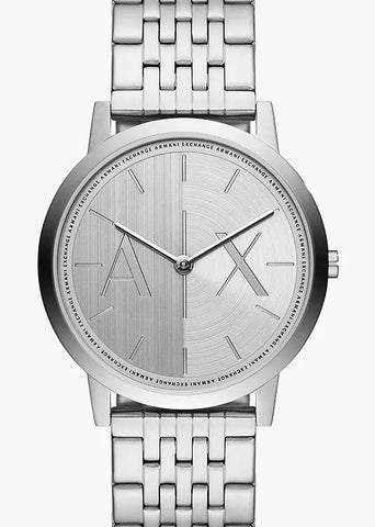 ARMANI EXCHANGE DALE SILVER DIAL STAINLESS STEEL BRACELET AX2870