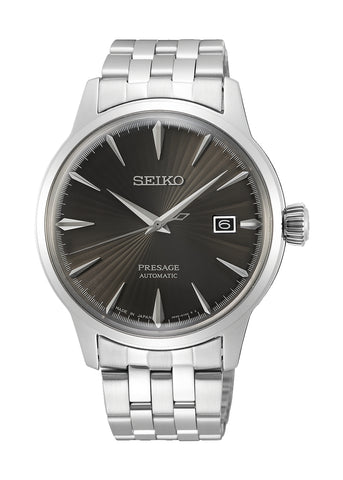 SEIKO PRESAGE AUTOMATIC STAINLESS STEEL BRACELET SRPE17J
