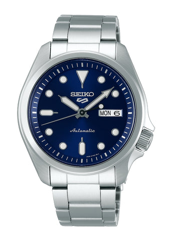 SEIKO 5 SPORTS AUTOMATIC BLUE DIAL STAINLESS STEEL BRACELET SRPE53K