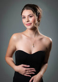 GEORGINI SIGNATURE MEMENTO PENDANT GOLD NECKLACE IP885G