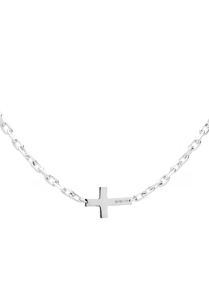 JWL21354 STOLEN GIRLFRIENDS CLUB FALLING CROSS MAXI NECKLACE