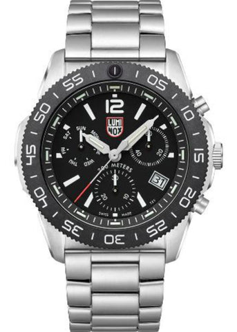 LUMINOX PACIFIC DIVER BLACK DIAL CHRONOGRAPH STAINLESS STEEL XS.3142