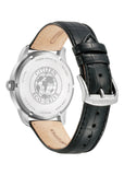 CITIZEN GENTS ECO-DRIVE BLACK LEATHER STRAP BM8550-14A