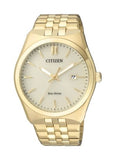 CITIZEN GENTS ECO- DRIVE GOLD BRACELET BM7332-61P