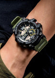 CASIO G-SHOCK MUDMASTER TWIN SENSOR BLACK & GREEN RESIN GG1000-1A3