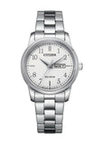 CITIZEN LADIES ECO-DRIVE STAINLESS STEEL BRACELET EW3260-84A