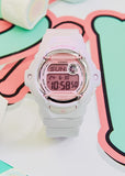 CASIO BABY-G DIGITAL PINK DIAL SOFT PASTEL PINK/PURPLE BAND BG169U-4B