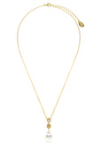GEORGINI SIGNATURE MEMENTO PENDANT GOLD NECKLACE IP885G