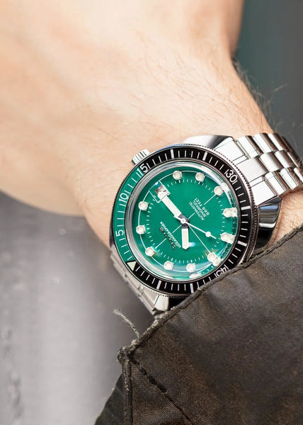 Bulova devil shop diver green