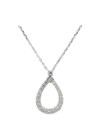 GEORGINI GODDESS FREYA PENDANT SILVER IP901W