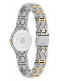 CITIZEN LADIES ECO-DRIVE GOLD BI-TONE BRACELET EW1264-50A
