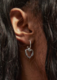 STOLEN GIRLFRIENDS CLUB ENTWINED HEART SLEEPER EARRINGS JWL24-HB-1