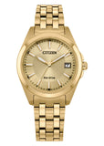 CITIZEN LADIES ECO DRIVE GOLD DIAL & BRACELET EO1222-50P
